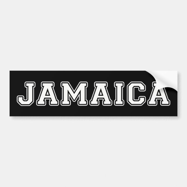 Jamaica Bildekal (Framsidan)