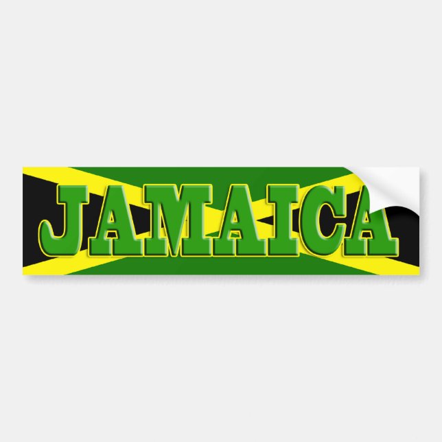 Jamaica bildekal (Framsidan)