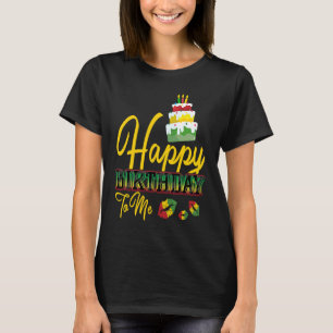 Jamaica Birthday Cake Grattis på födelsedagen to M T Shirt