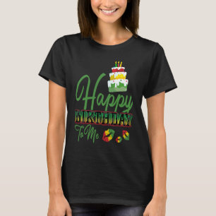Jamaica Birthday Cake Grattis på födelsedagen to M T Shirt
