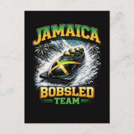 Jamaica Bobsled Team Vykort