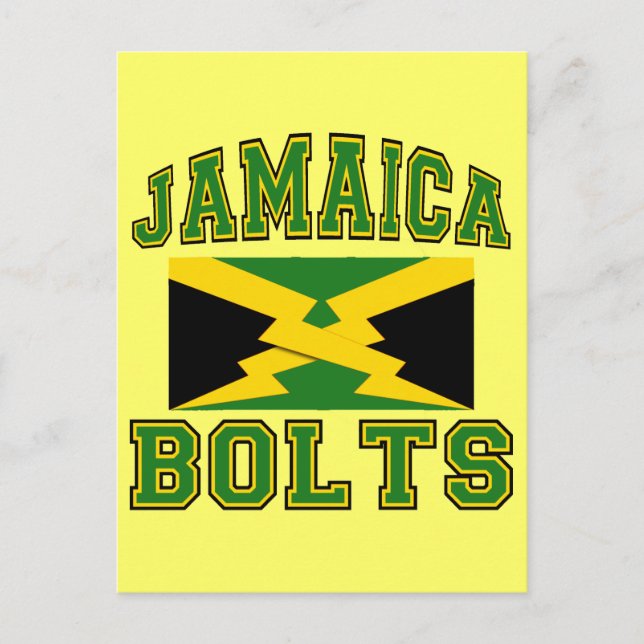 Jamaica Bolts Vykort (Framsida)