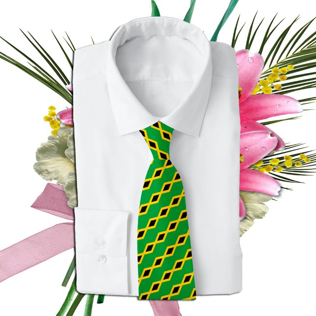 Jamaica business Ties, Jamaican Flagga mode Slips (Skapare uppladdad)