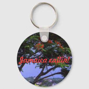 Jamaica callin! nyckelring