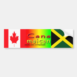 jamaica canadia hummer bildekal