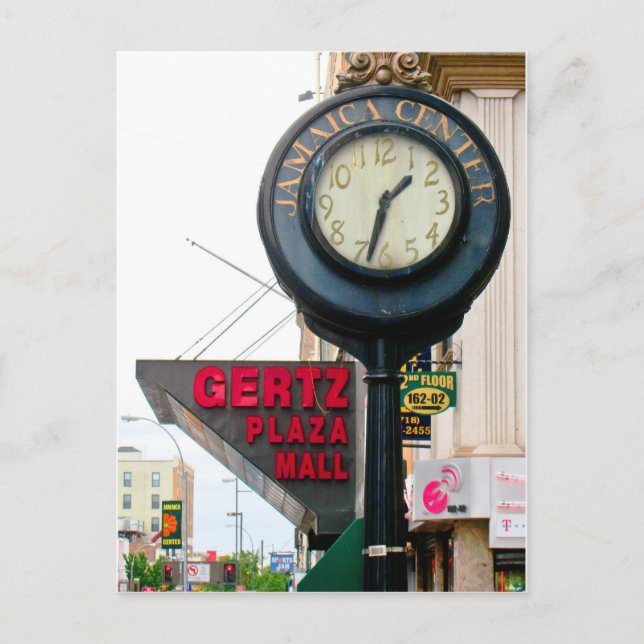 Jamaica Center-sändningskort för järn Vykort (Framsida)