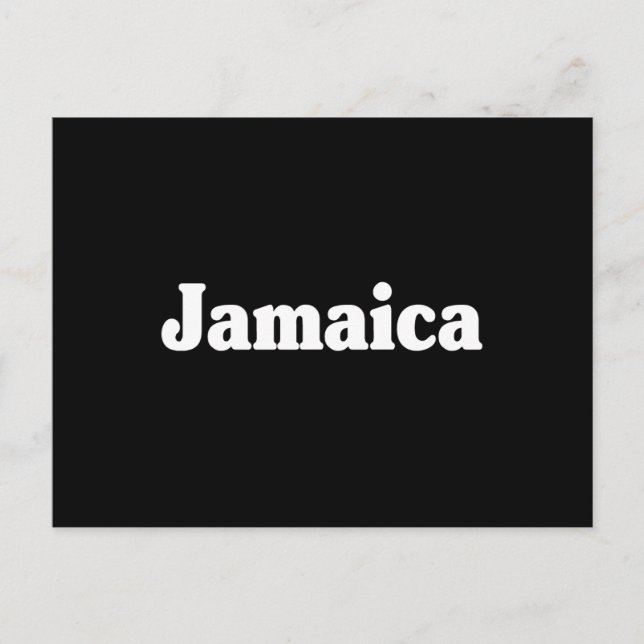 Jamaica Classic Stil Vykort (Framsida)