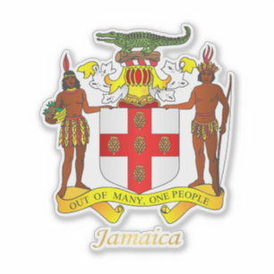 Jamaica COA Klistermärken
