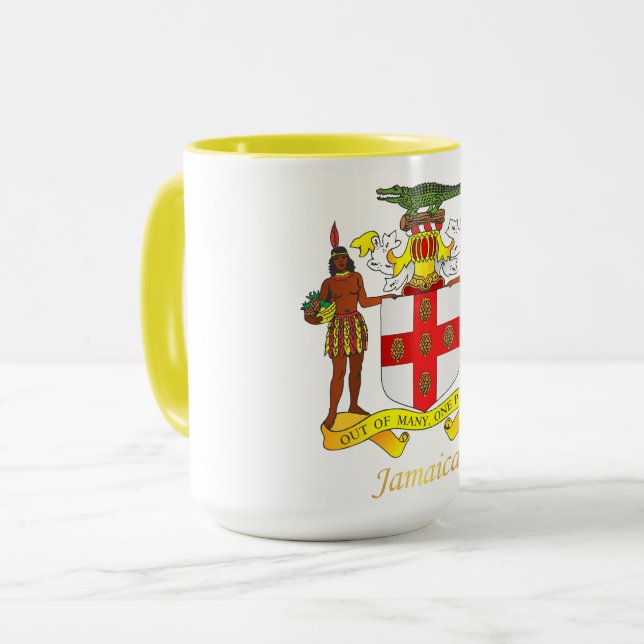 Jamaica COA Mugg (Framsida vänster)