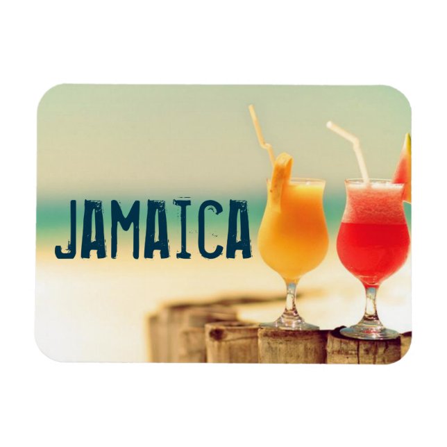 Jamaica cocktails magnet (Horisontell)