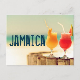 Jamaica cocktails vykort