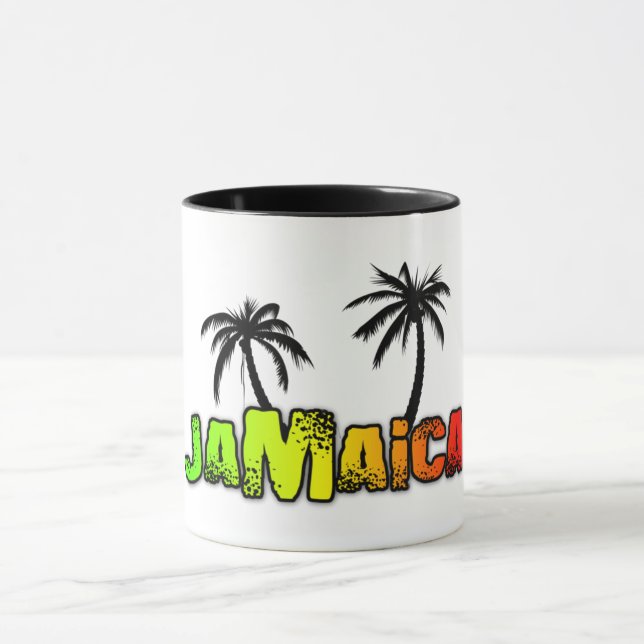 Jamaica coconut träd mugg (Center)