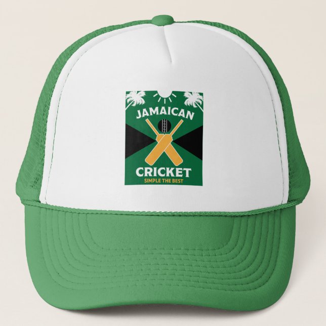 Jamaica Cricket Keps (Framsida)