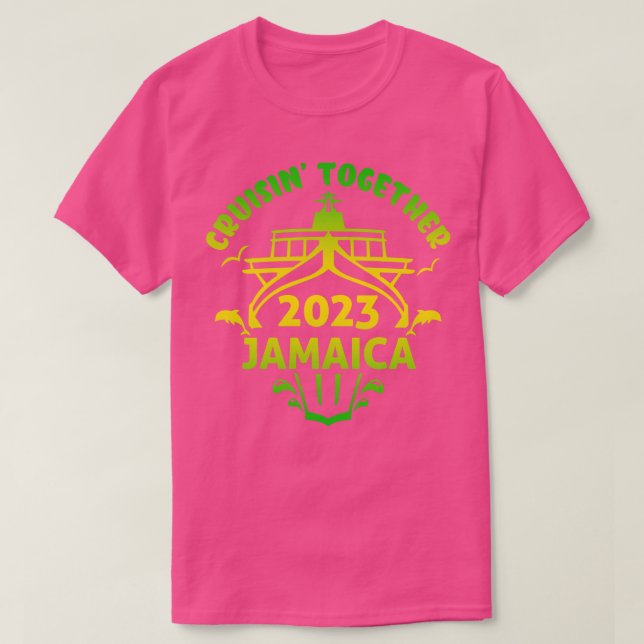 Jamaica Cruise Vacation 2023 T Shirt (Design framsida)