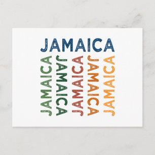 Jamaica Cute Colorful Vykort