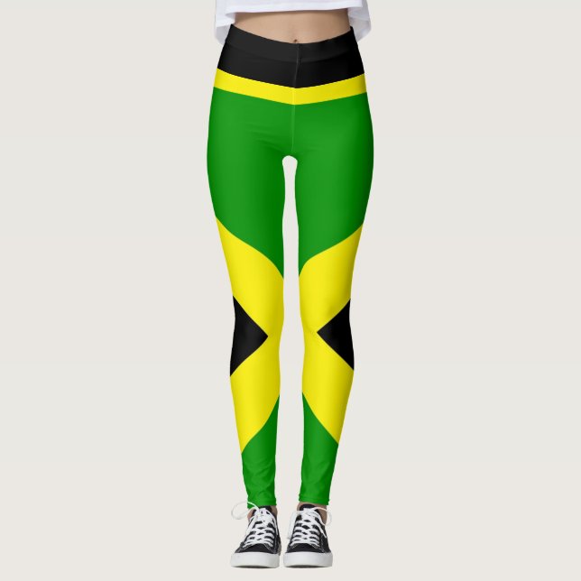 Jamaica damasker leggings (Framsida)
