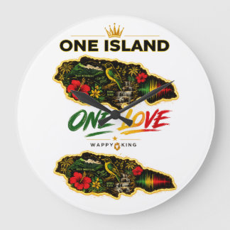 Jamaica design klocka