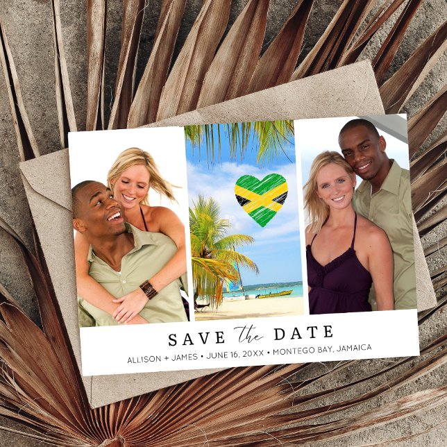 Jamaica Destination Beach Wedding Photo Spara Datumet (Skapare uppladdad)