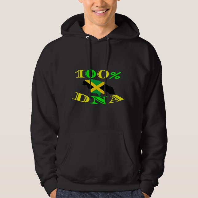Jamaica dna hoodie (Framsida)