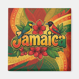 Jamaica drömmar  magnet