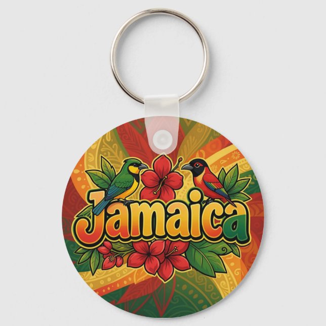 Jamaica drömmar  nyckelring (Framsida)