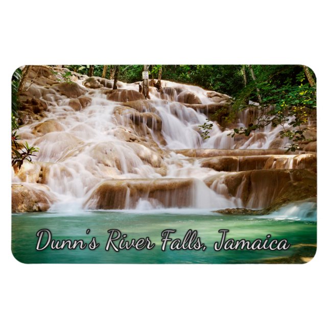 Jamaica Dunns flod Falls Magnet (Horisontell)