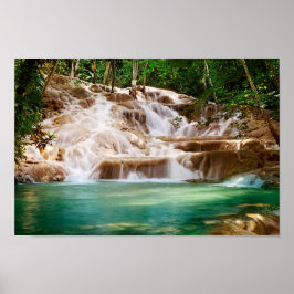 Jamaica Dunns flod Falls Poster