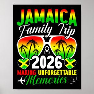 Jamaica Familjeresa 2026 Skapar Minnen Jamaica V Poster