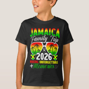 Jamaica Familjeresa 2026 Skapar Minnen Jamaica V T Shirt