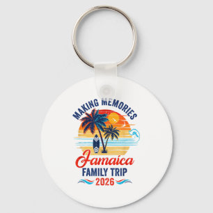 Jamaica Familjesemester Skapa Minnen Konstverk Nyckelring