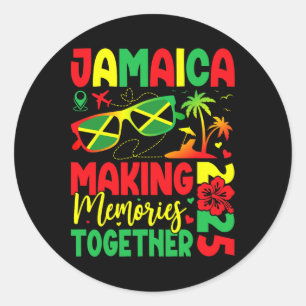 Jamaica Family Reunion 2025 Skapar Memories Vacati Runt Klistermärke