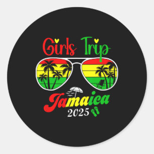 Jamaica Family Reunion Girls Resa 2025 Vacation Su Runt Klistermärke