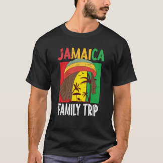 Jamaica Family Vacation Jamaica Helgdag Västindien T Shirt