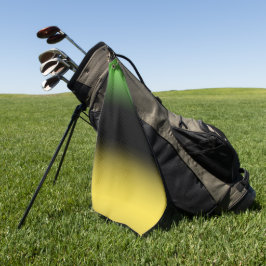 Jamaica Färg Gradient Ombre Grönt Guld & Black