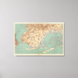 Jamaica fjärd och Brooklyn Canvastryck