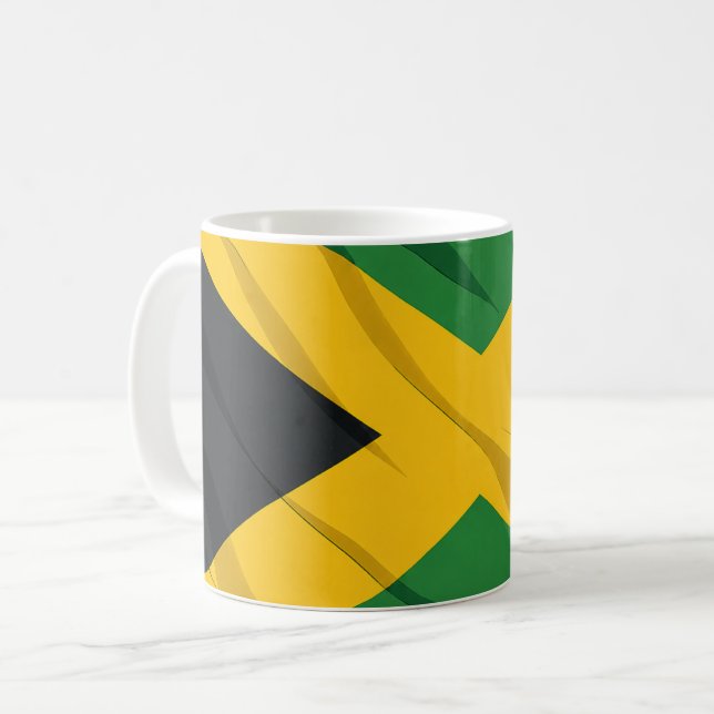 Jamaica Flag Mug Kaffemugg (Framsida vänster)