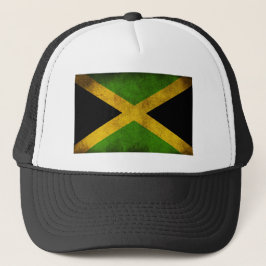 Jamaica Flag - Proud Jamaicans - Rasta Cap Truckerkeps
