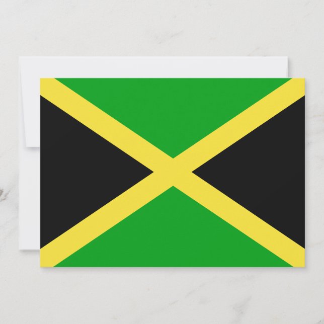 Jamaica Flagga (Framsida)