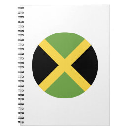 Jamaica Flagga Anteckningsbok