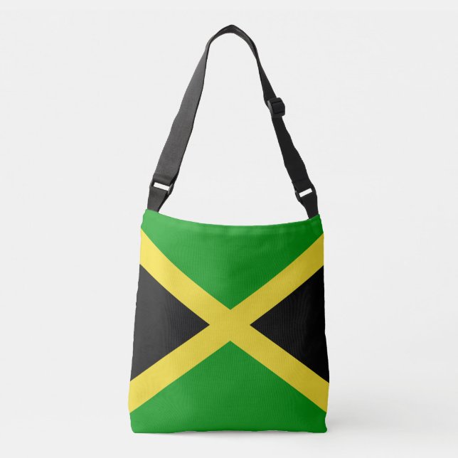 Jamaica flagga axelväska (Framsida)