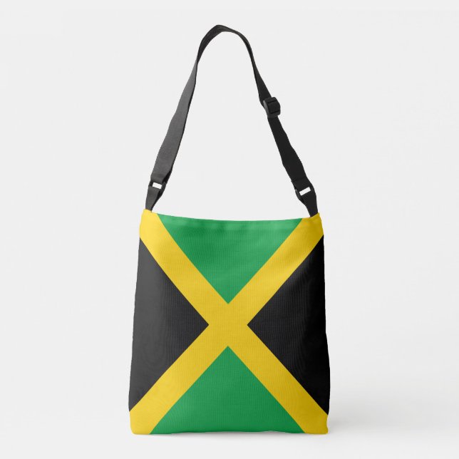 Jamaica Flagga Axelväska (Baksida)