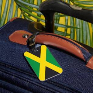 Jamaica flagga bagagebricka