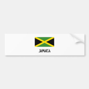 Jamaica flagga bildekal