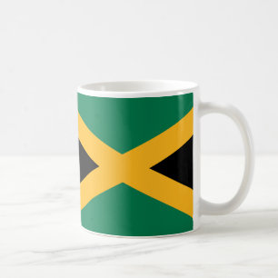 Jamaica Flagga Ceramic Mugg