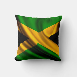 Jamaica Flagga Dekorativ kudde
