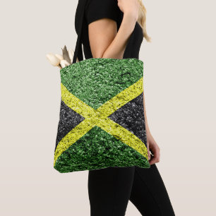 Jamaica Flagga Distress Tygkasse