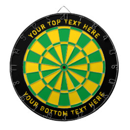 Jamaica Flagga Färg Dartboard med Anpassningsbar T Darttavla