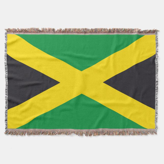 Jamaica flagga filt (Framsidan)