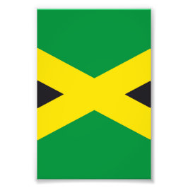 Jamaica flagga fototryck