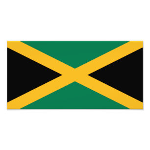 Jamaica Flagga Fototryck